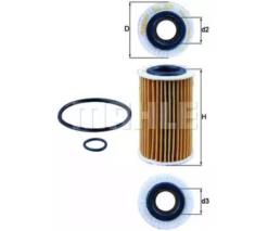MAHLE FILTER OX 209 D ECO